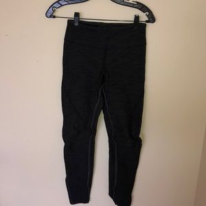 Denim leggings